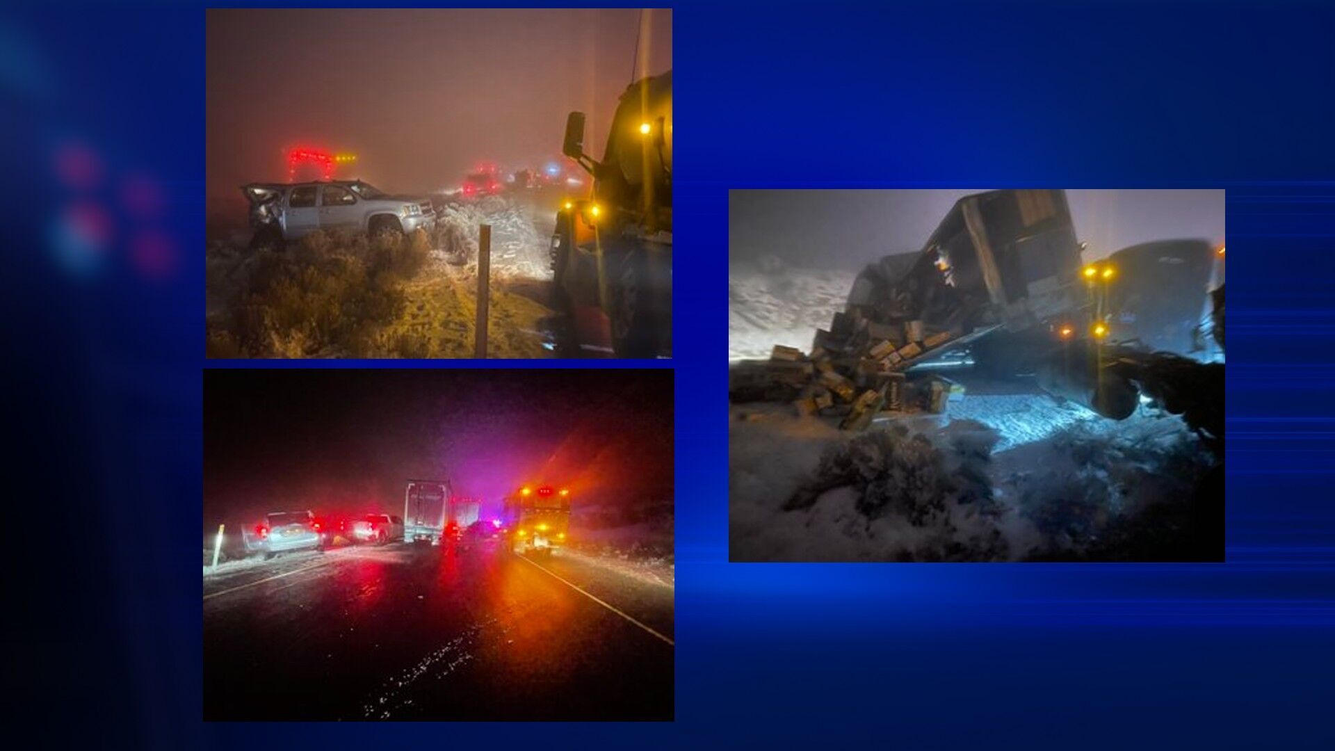 30-car pileup closes I-90 eastbound near Kittitas